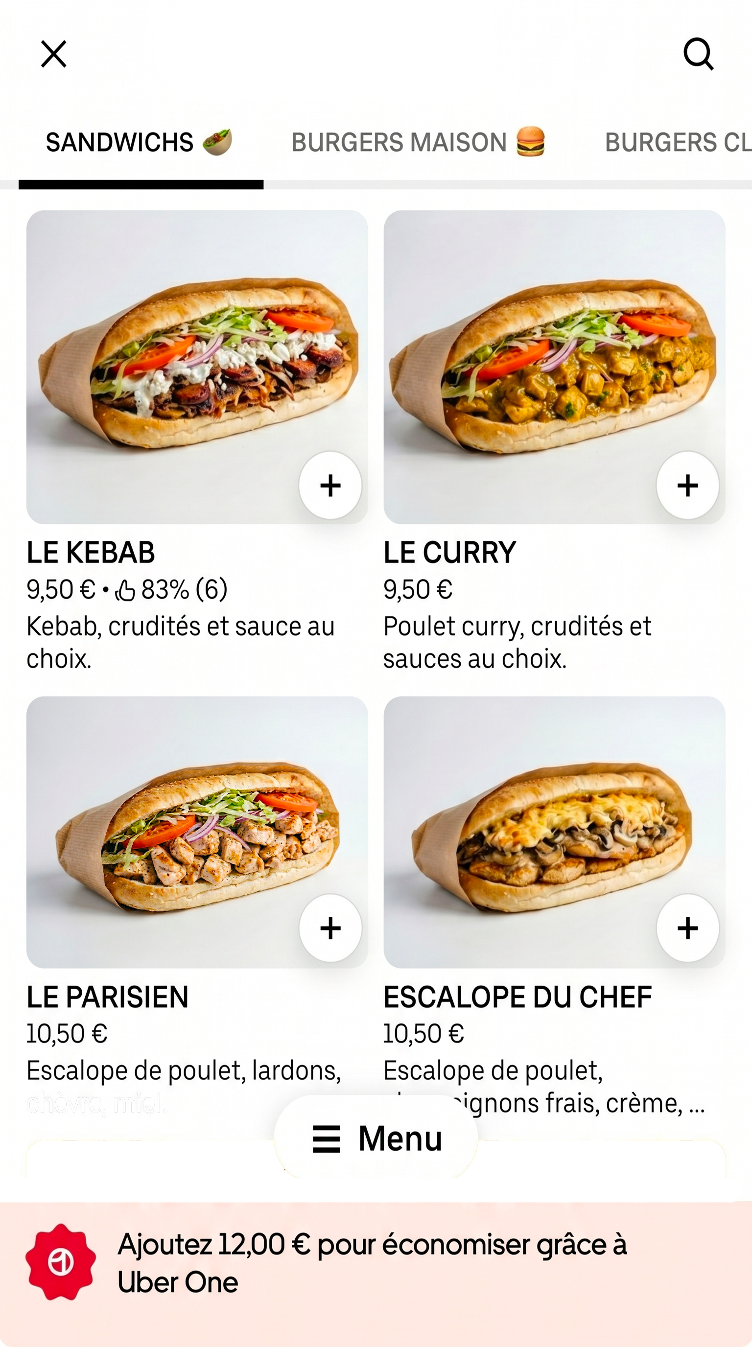 Rendu Deliveroo